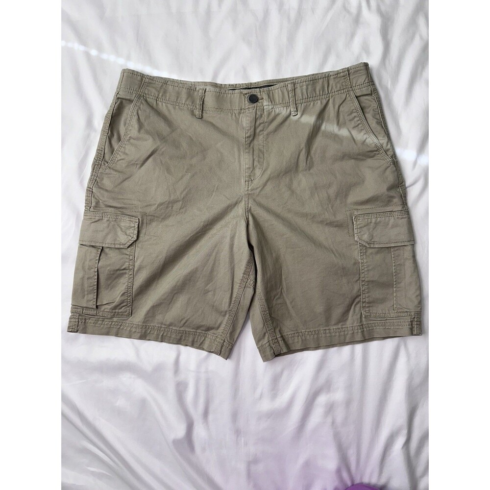 GEORGE men’s beige stretch CARGO shorts Size 40
